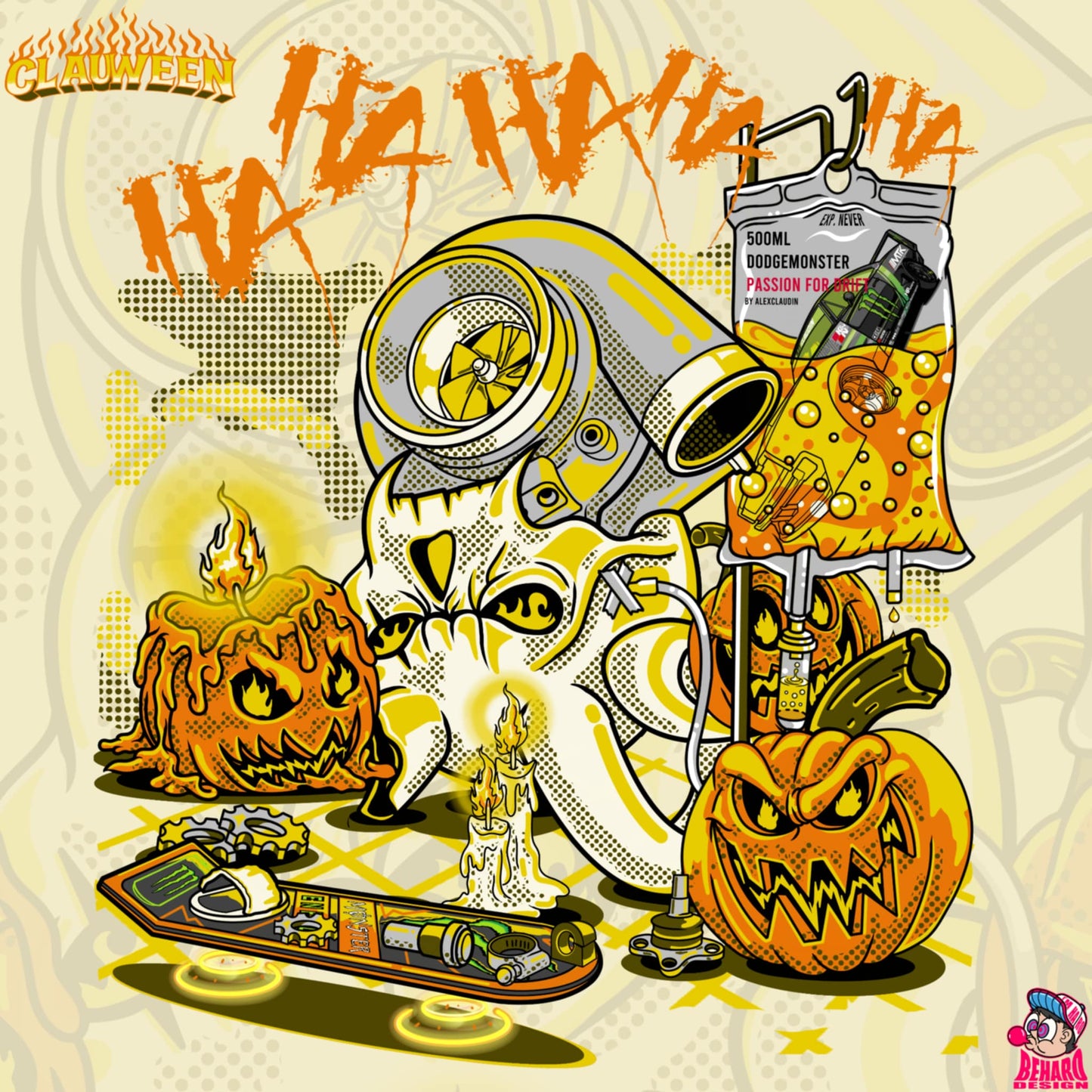T-shirt CLAUWEEN **Edition spéciale**