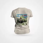 tee shirt dodge emergency beige alexandre claudin