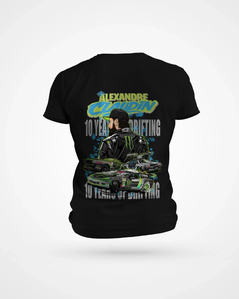 T-shirt Alexandre Claudin 10 Years Drifting | Édition Limitée